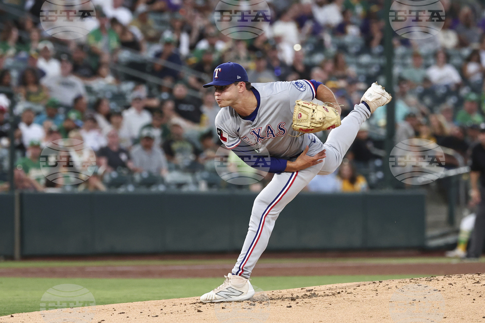 Rangers Athletics Baseball