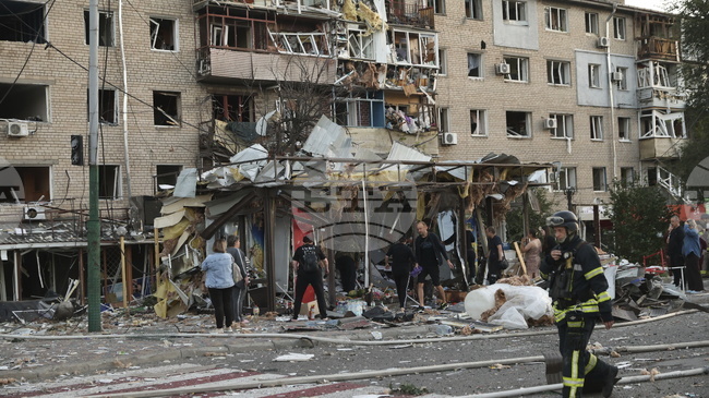 Fifteen People Injured in Drone Attack on Zaporizhzhia, Says Regional Governor