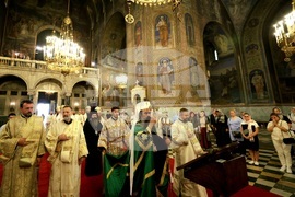 Пренасяне на честните мощи на св. Александър Невски - литургия
