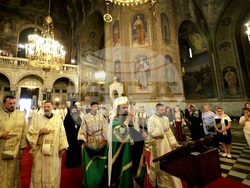 Пренасяне на честните мощи на св. Александър Невски - литургия