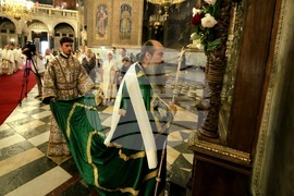 Пренасяне на честните мощи на св. Александър Невски - литургия