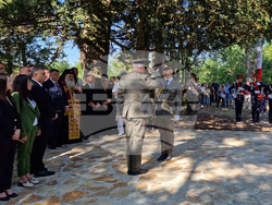 Шумен - паметник на княз Александър I Български - откриване