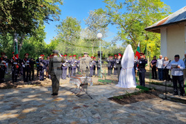 Шумен - паметник на княз Александър I Български - откриване
