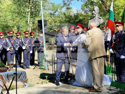 Шумен - паметник на княз Александър I Български - откриване