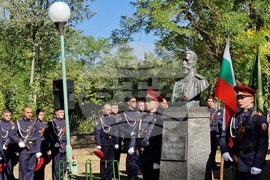 Шумен - паметник на княз Александър I Български - откриване