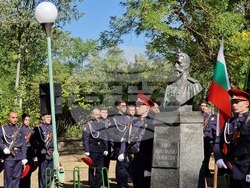 Шумен - паметник на княз Александър I Български - откриване