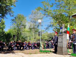 Шумен - паметник на княз Александър I Български - откриване