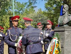 Шумен - паметник на княз Александър I Български - откриване