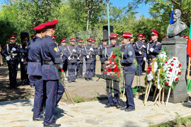 Шумен - паметник на княз Александър I Български - откриване