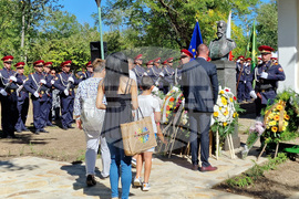 Шумен - паметник на княз Александър I Български - откриване