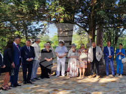 Шумен - паметник на княз Александър I Български - откриване