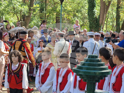 Шумен - паметник на княз Александър I Български - откриване