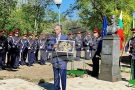 Шумен - паметник на княз Александър I Български - откриване