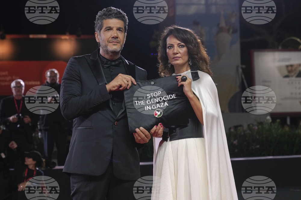 Italy Venice Film Festival Calle Malaga Red Carpet