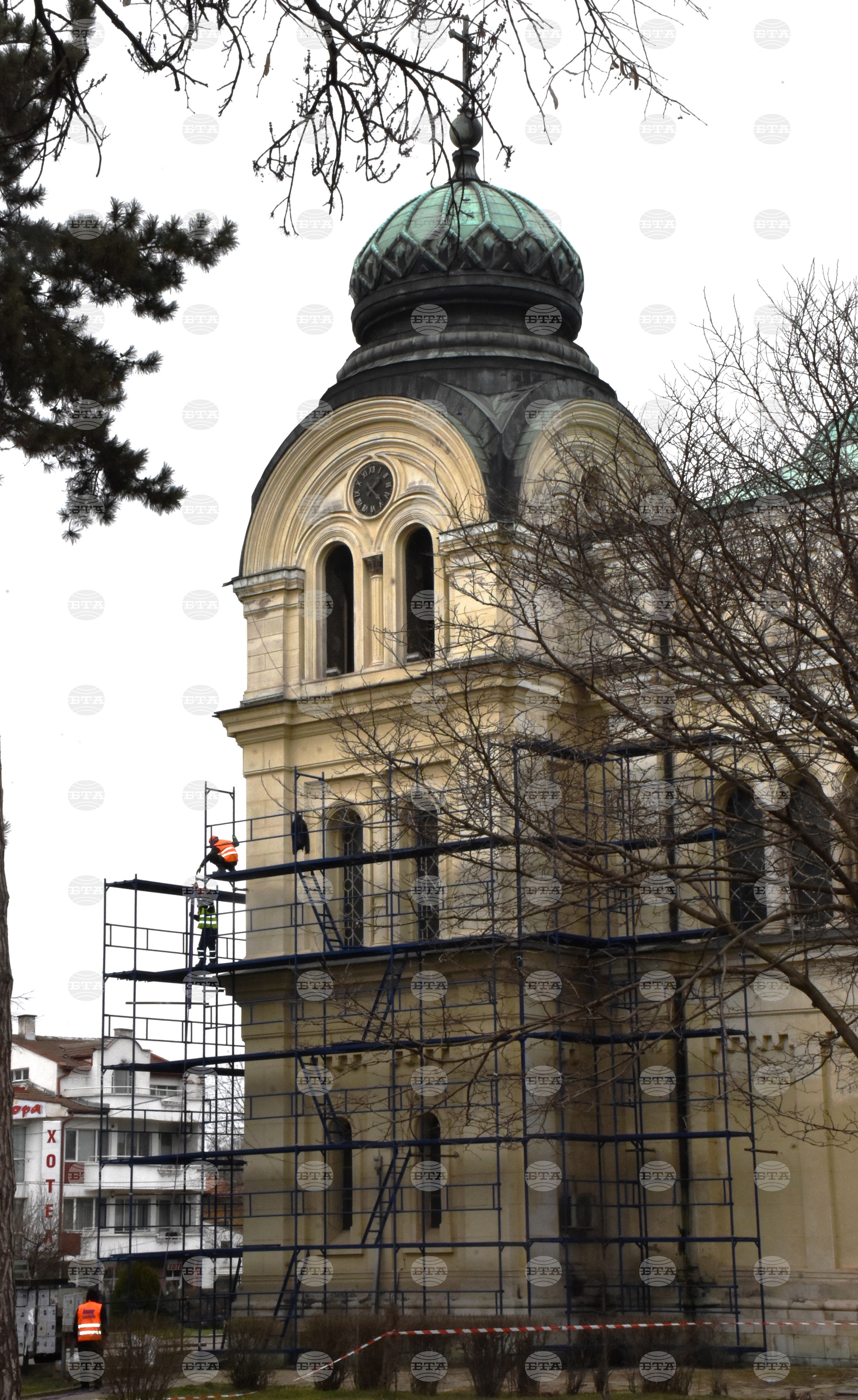 Видин - храм "Св.Димитър"- ремонт