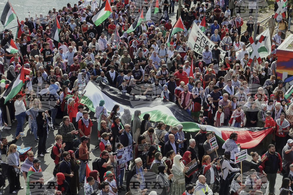 Germany Pro Palestine Protest