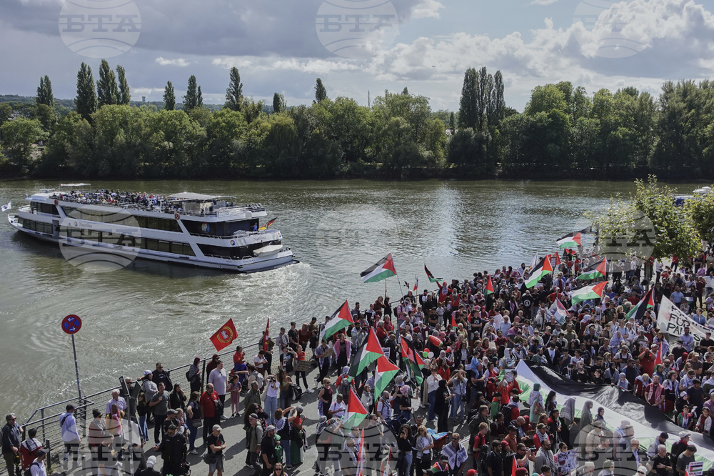 Germany Pro Palestine Protest