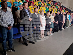 Шумен - Румен Радев - Европейска младежка олимпиада по информатика - откриване