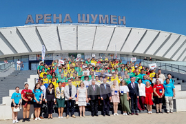 Шумен - Румен Радев - Европейска младежка олимпиада по информатика - откриване