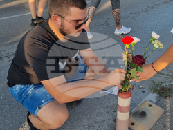 Варна - загинал моторист - мирно шествие