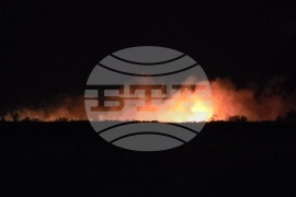 Квартал „Димитър Миленков“ - сухи треви - пожар