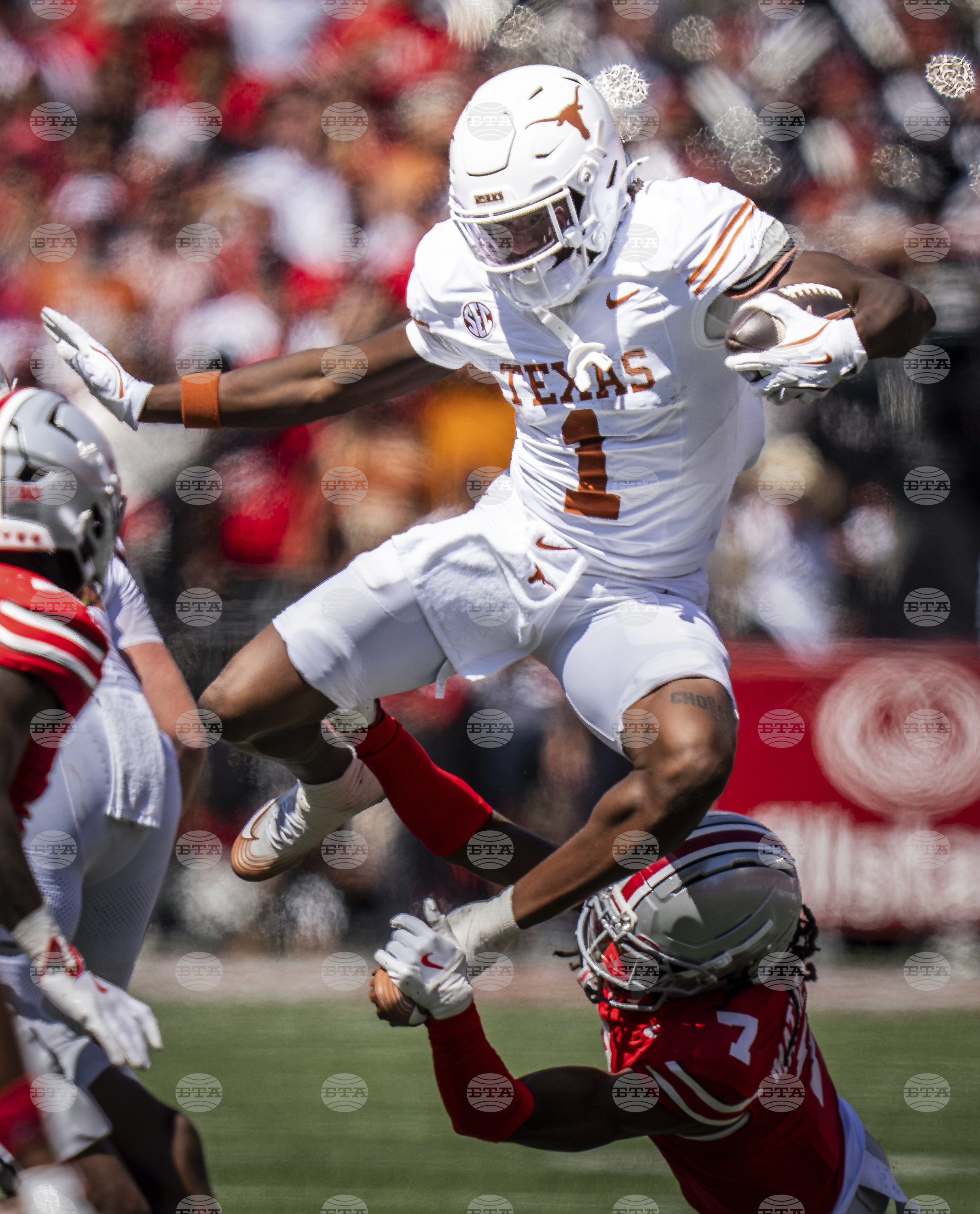 Texas Longhorns Ohio St Football