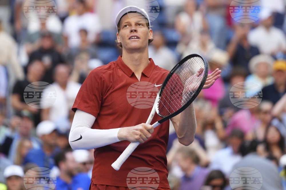 Италианецът Яник Синер продължава защитата на титлата си на Откритото първенство на САЩ по тенис