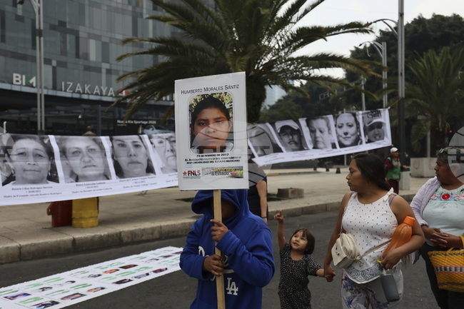 Mexico International Day of the Disappeared