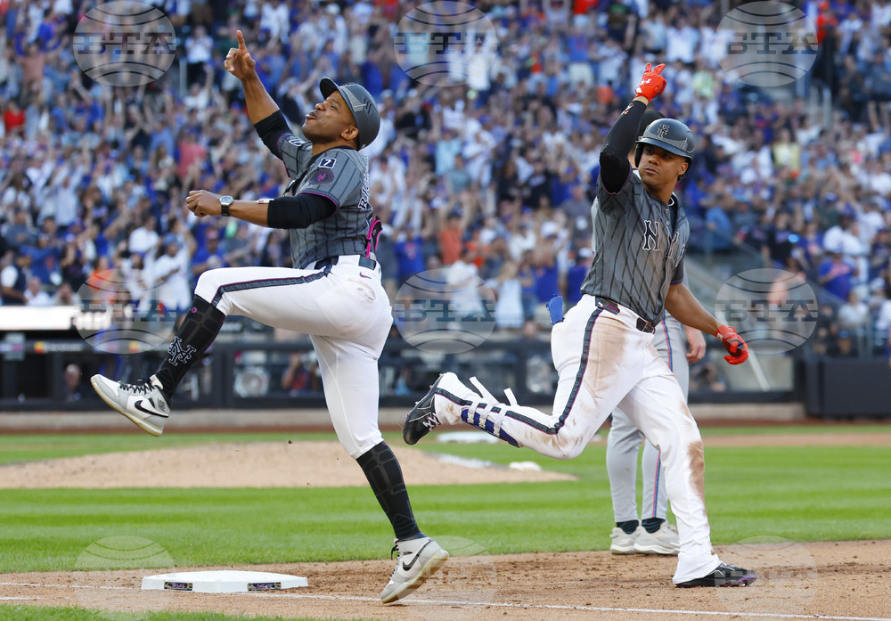 APTOPIX Marlins Mets Baseball