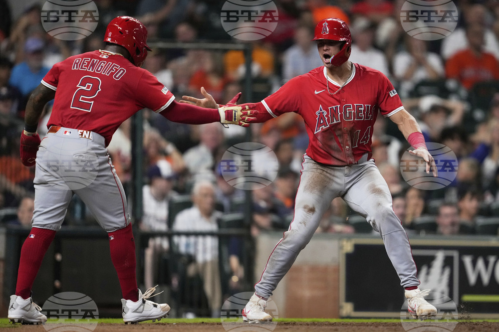 Angels Astros Baseball