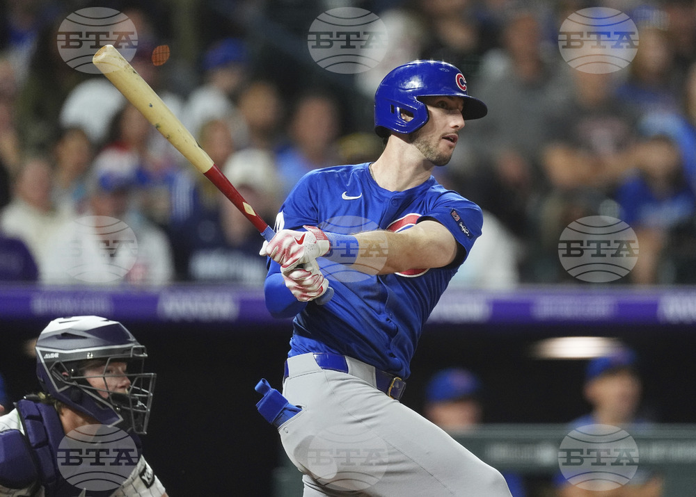 Cubs Rockies Baseball
