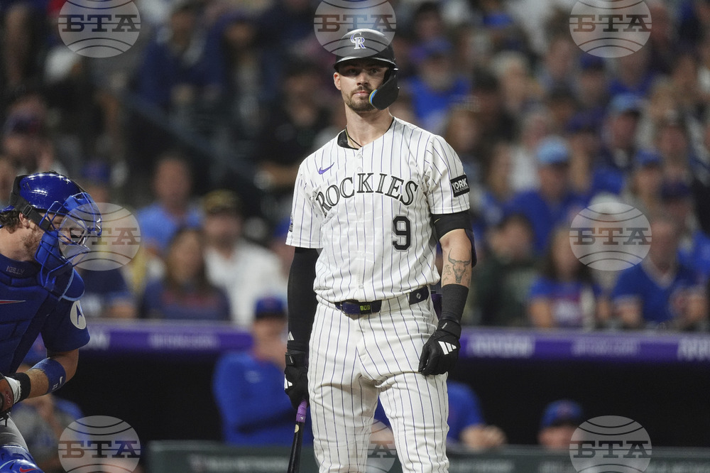 Cubs Rockies Baseball