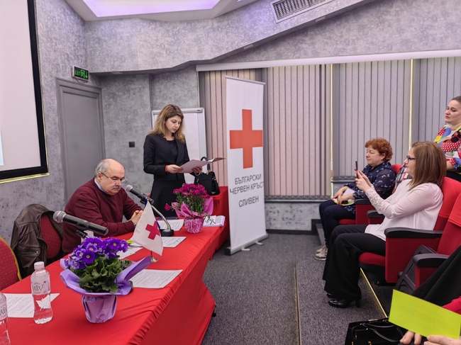 Община Сливен: БЧК – Сливен отчете дейността си за 2022 година