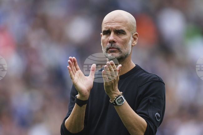 Мениджърът на Манчестър Сити Пеп Гуардиола след загубата от Брайтън: "Последните 30 минути не играхме добре"