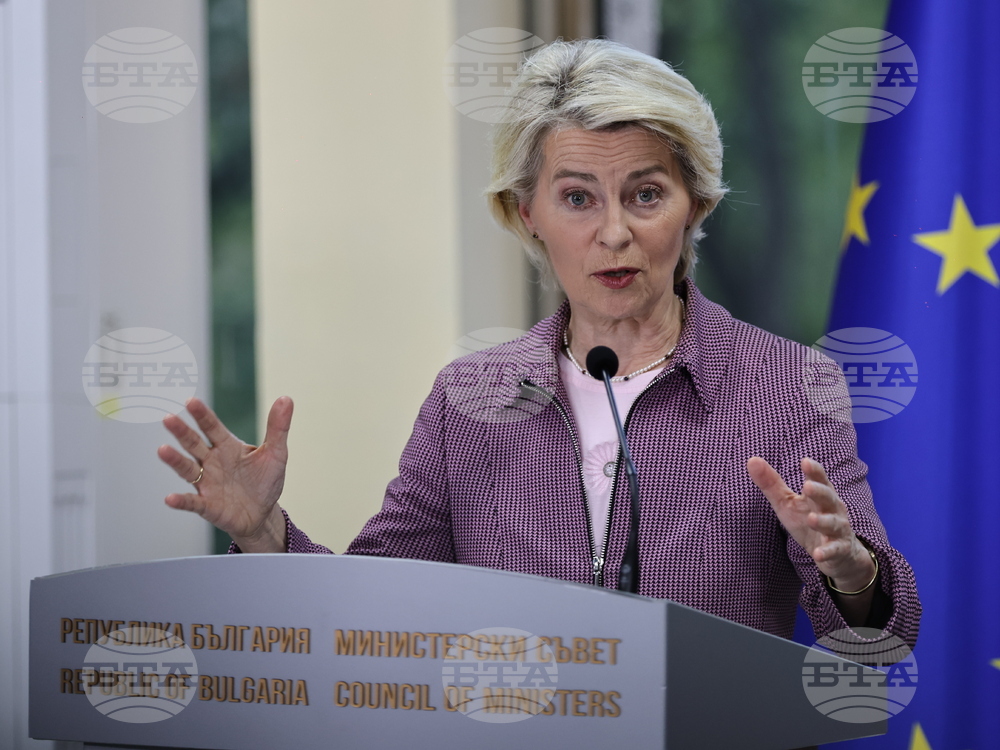 "Файненшъл таймс": Предполагаема руска намеса е довела до смущения в GPS навигацията на самолета на Урсула фон дер Лайен близо до Пловдив вчера