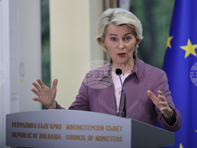 Разширяването на ЕС е и остава процес, основан на заслуги, заяви председателят на ЕК Урсула фон дер Лайен