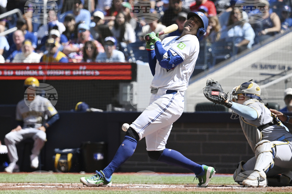 Brewers Blue Jays Baseball