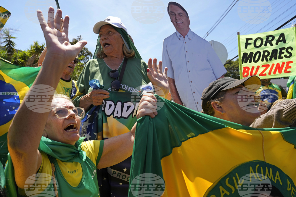 Brazil Bolsonaro Protest