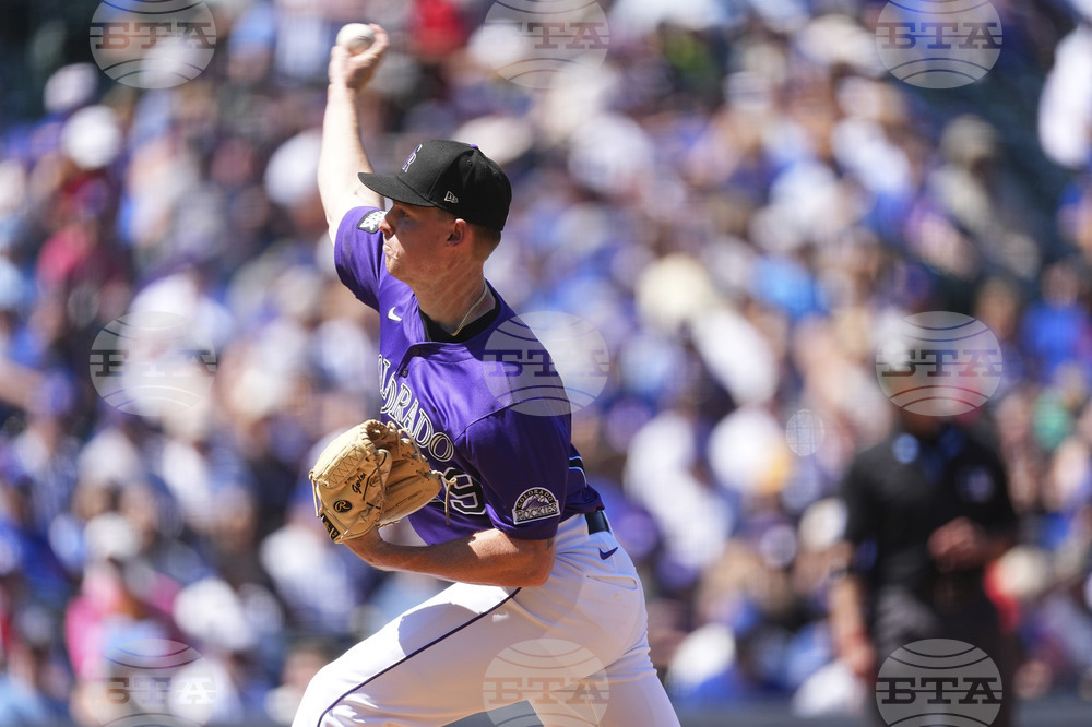 Cubs Rockies Baseball