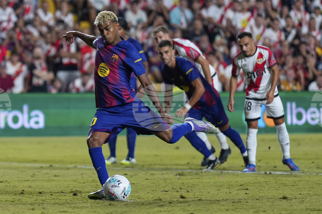 Барселона направи равенство при гостуването на Райо Валекано в испанската Ла Лига