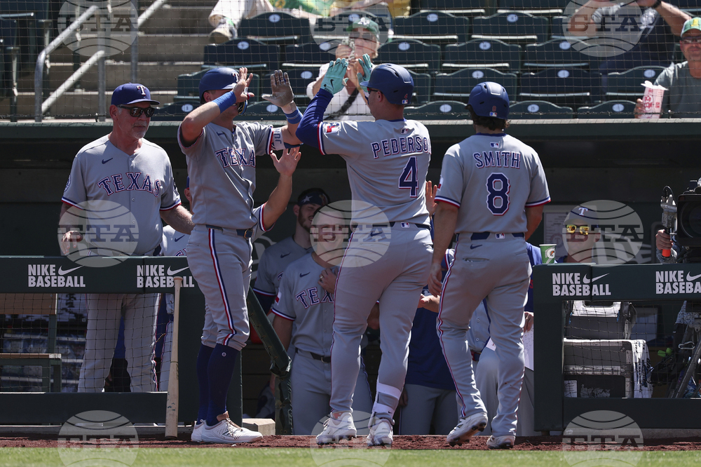 Rangers Athletics Baseball