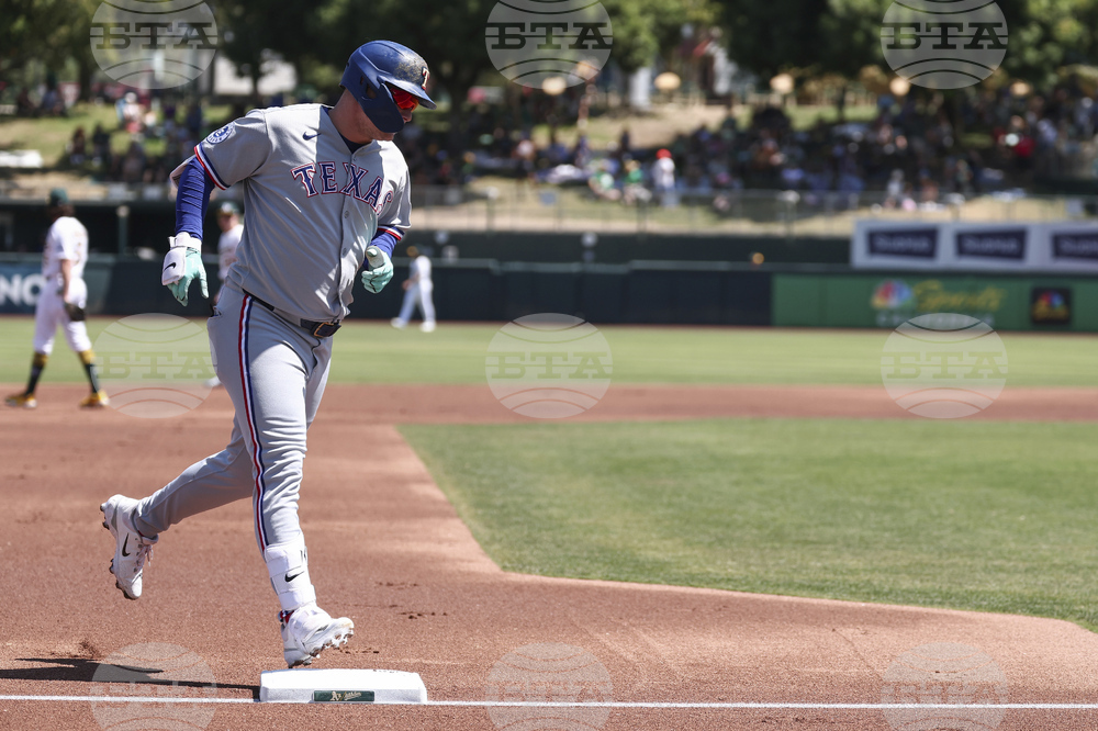 Rangers Athletics Baseball
