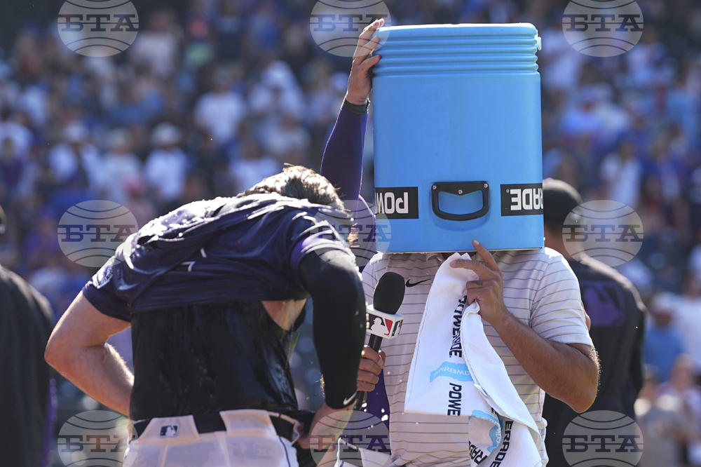 Cubs Rockies Baseball