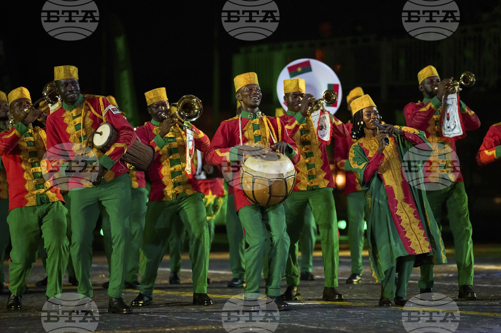 APTOPIX Russia Spasskaya Tower Military Festival