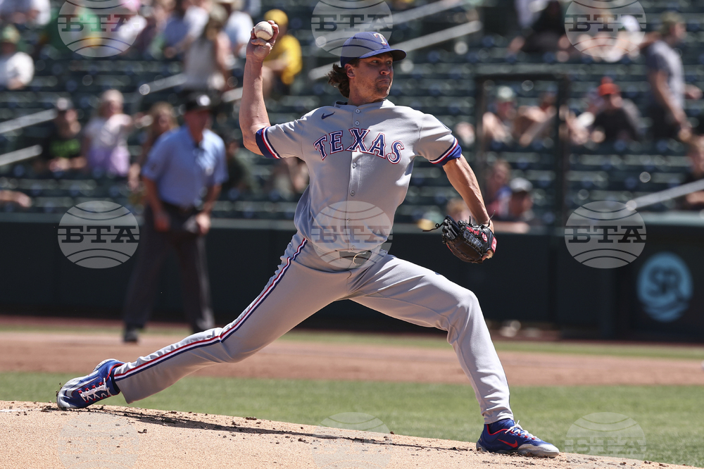 Rangers Athletics Baseball