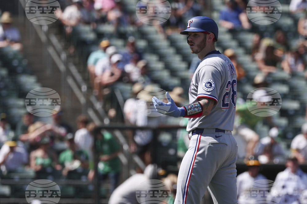 Rangers Athletics Baseball