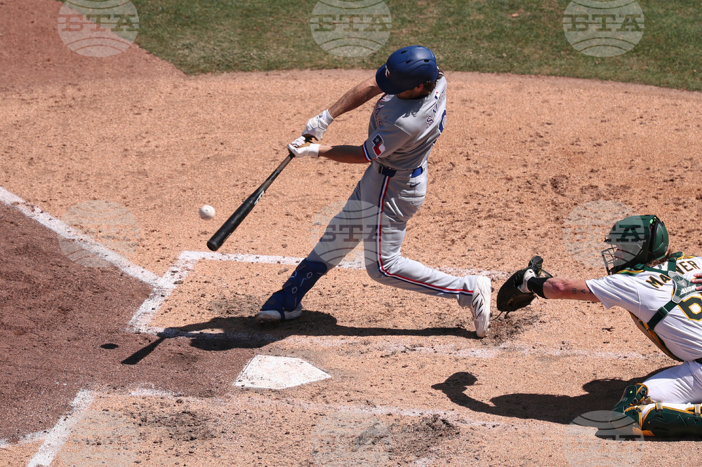 Rangers Athletics Baseball