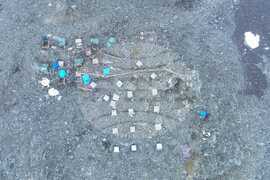 Ден 60 - Антарктика - Напредва изграждането на фундаментите на новия лабораторен блок