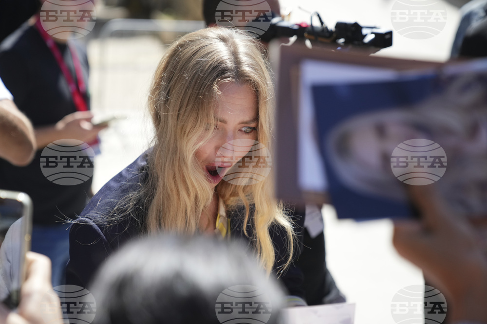 Italy Venice Film Festival The Testament of Ann Lee Arrivals