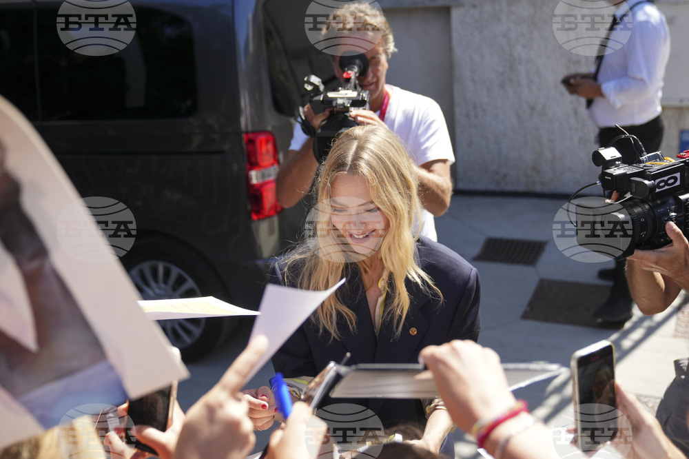 Italy Venice Film Festival The Testament of Ann Lee Arrivals